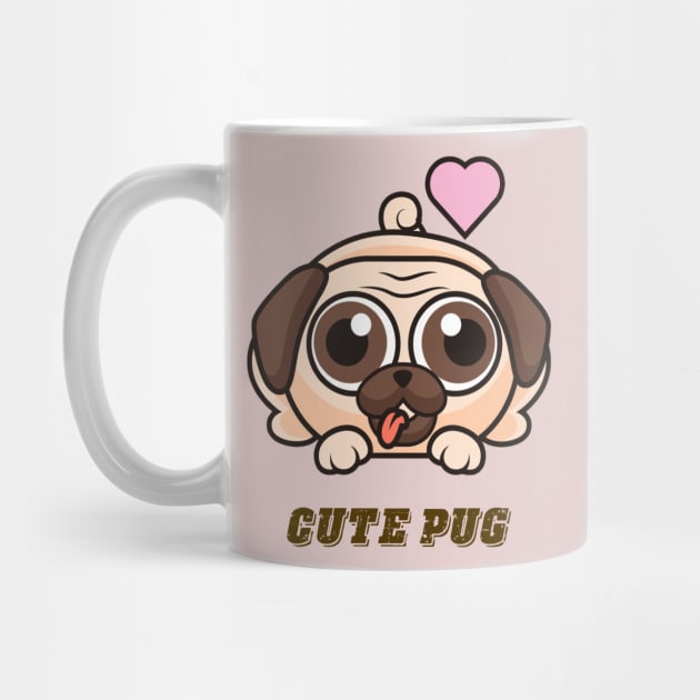 Cute pug lover by This is store